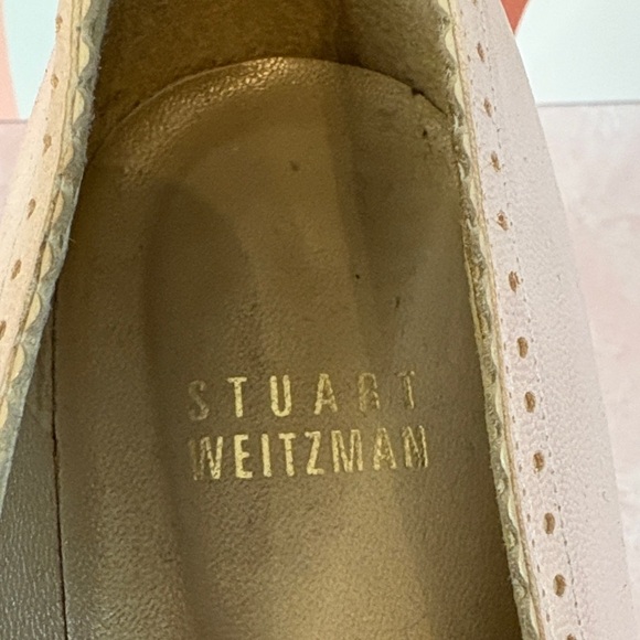 Stuart Weitzman Blush Pink Heels with Bow - Picture 2 of 12
